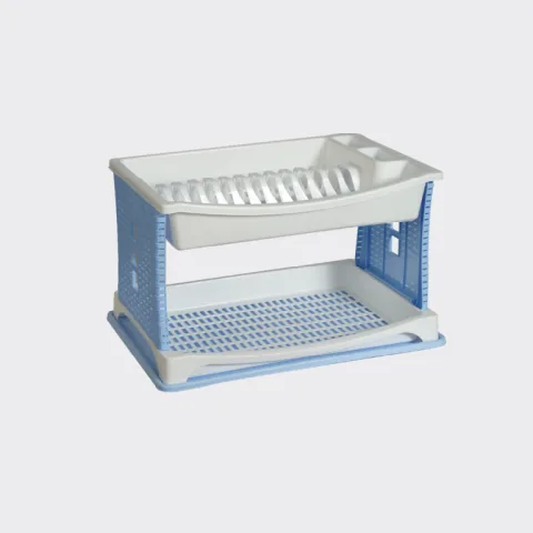Dish rack, 2 tiers