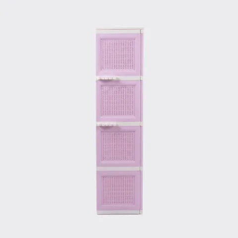 Cabinet 1 door, 4 shelves