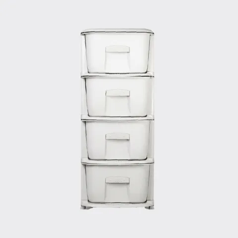 Al-Reem mesh drawer set, 4 tiers